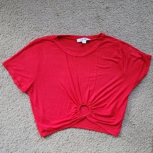 Red crop top ♥ Medium